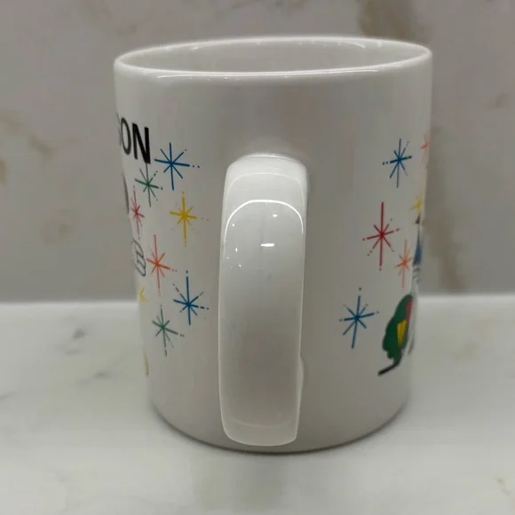 Vintage Disney Super Son Souvenir Walt Disney World Ceramic Coffee Mug 1980's - Picture 4 of 6